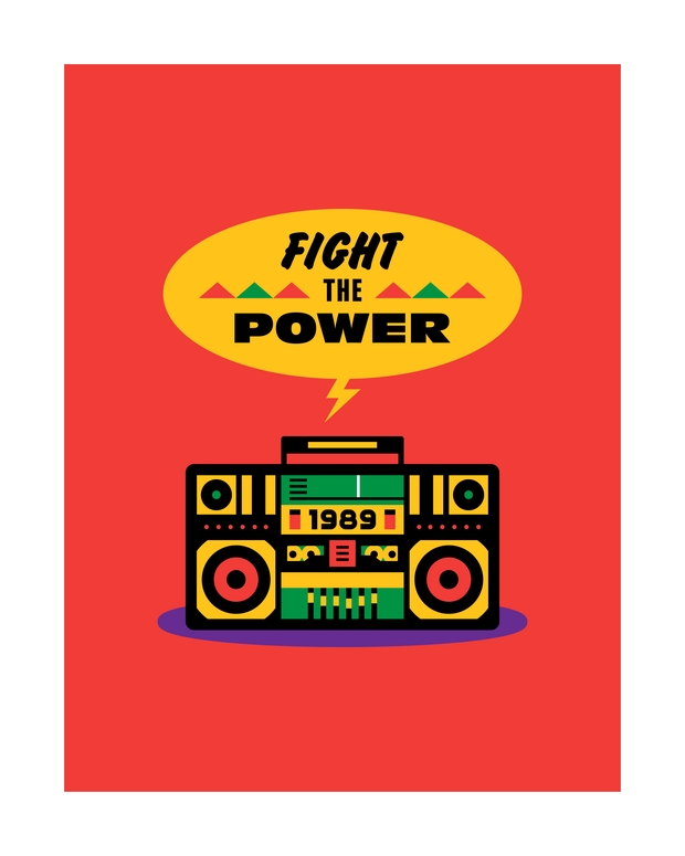 Fight The Power Art Print 16x20